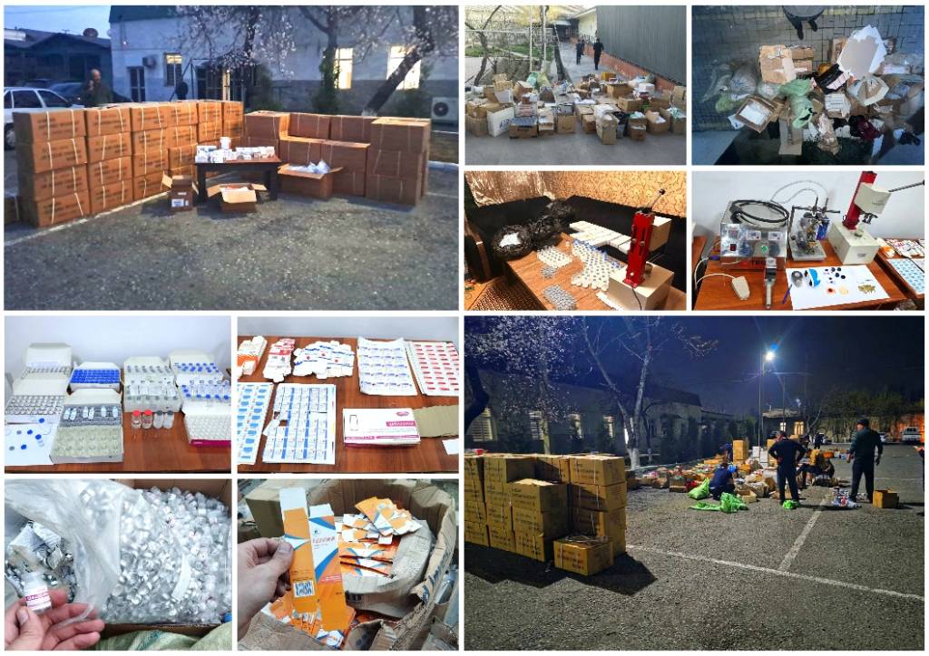 Андижонда қалбаки дори воситалари тайёрловчи 3 та яширин лаборатория аниқланди