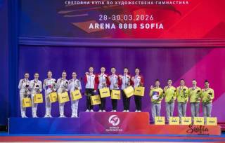 Гимнастикачиларимиз жаҳон кубогида совриндор бўлди