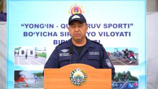 "Yong‘indan qutqaruvchilar" jamoasi 1-o‘rinni qo‘lga kiritdi