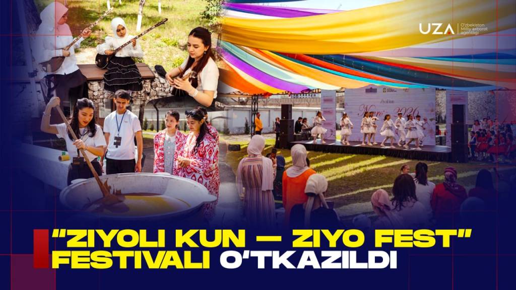 "Ziyoli kun" yoshlar festivali o‘tkazildi
