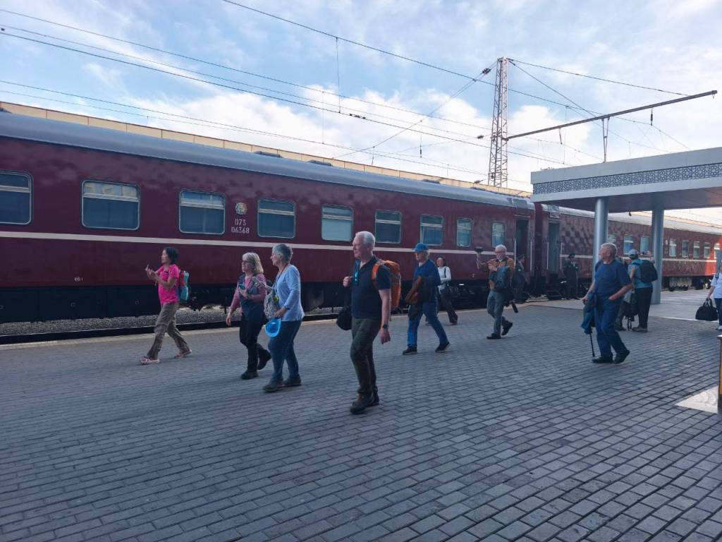 “Orient Silk Road Express” сайёҳлик поезди Тошкентдан йўлга чиқди