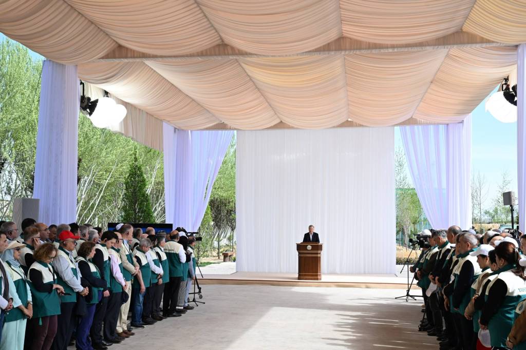 Ўтган қисқа даврда республикада яшиллик даражаси 8 фоиздан 14,2 фоизга ошди