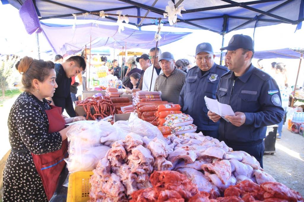 Бозордаги тартиб — аҳоли саломатлиги кафолати