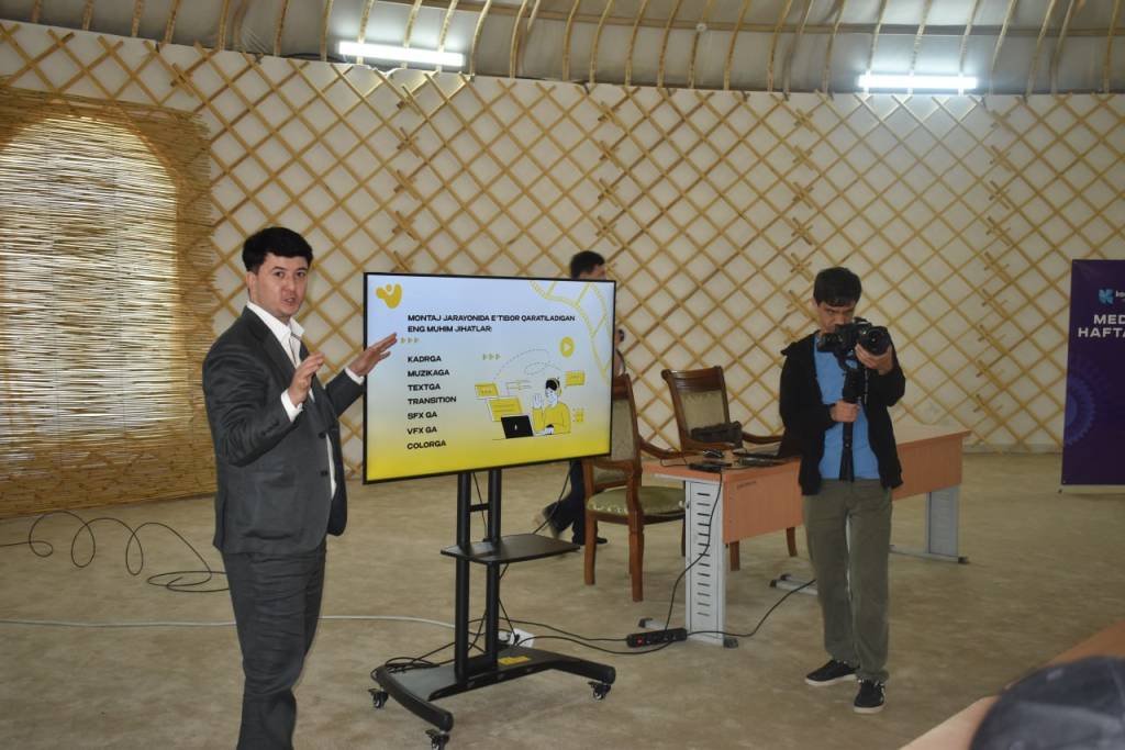 Нукусда “Медиа ҳафталик” давом этмоқда