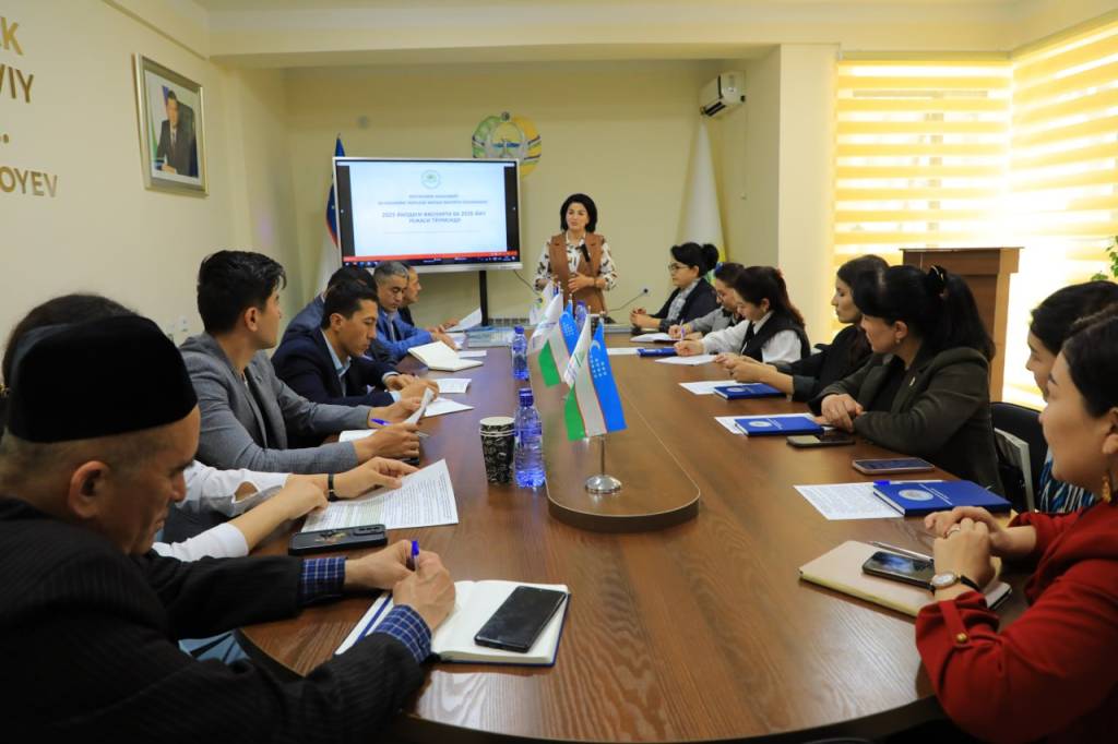 Асосий мақсад — тадбирлар самарадорлигини ошириш