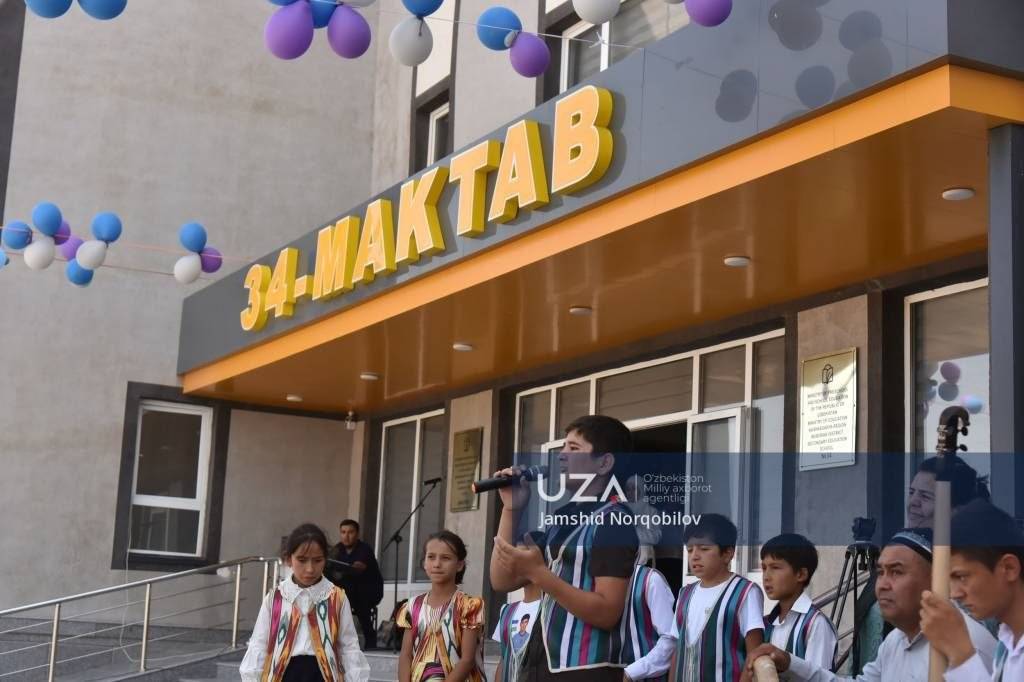 Ўзбекистондаги мактаблар сони ортиб бормоқда