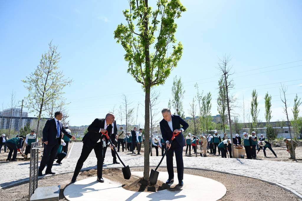 Президентимиз экологик ташаббуслари билан барчамизга намуна бўлмоқда