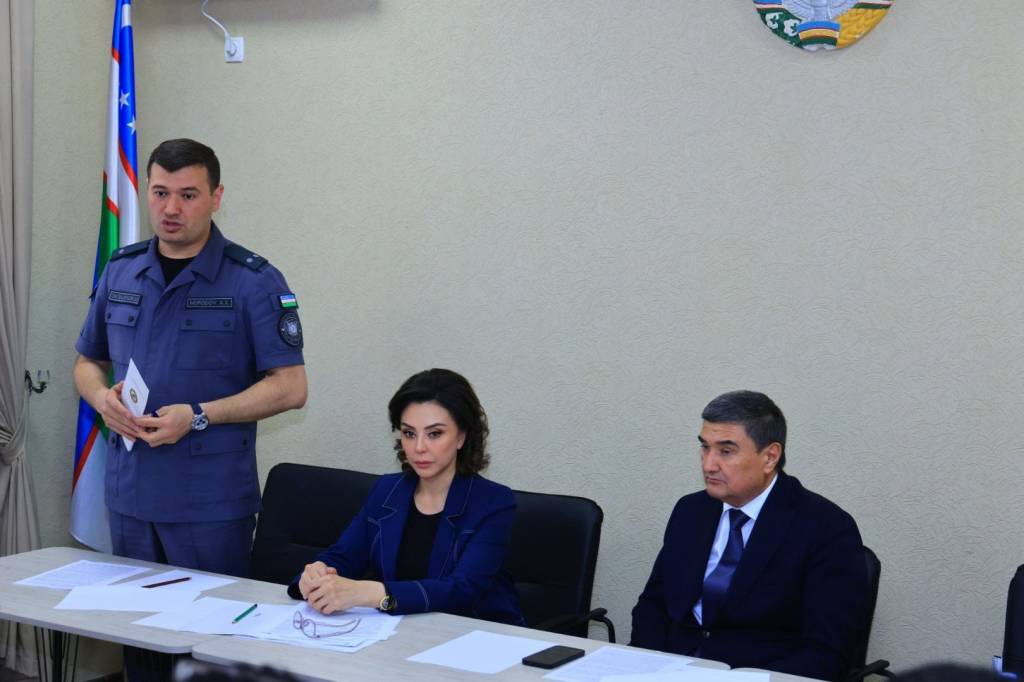 Яккасарой туманида жиноятчиликнинг олдини олиш масалалари муҳокама қилинди