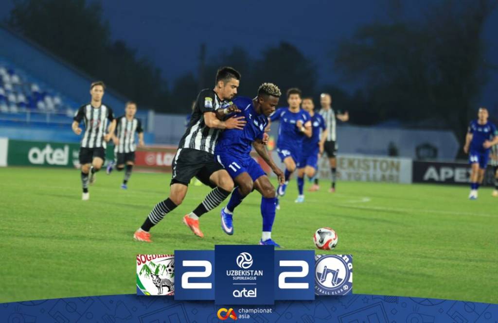 “So‘g‘diyona” yutuqni ushlab turolmadi