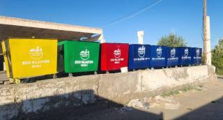 Maktab va bog‘chalarga chiqindi konteynerlari yetkazib beriladi