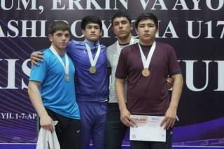 Определены лучшие юные борцы страны