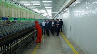 Чимбойда янги текстиль корхонаси иш бошлади