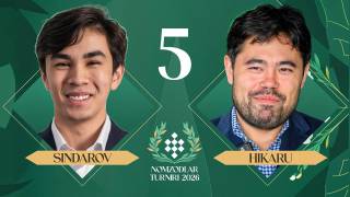 Sindorov Nakamurani yengib, yetakchiligini mustahkamladi