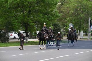 Тошкентда Амир Темур таваллудига бағишланган ҳарбий тадбир ўтказилди