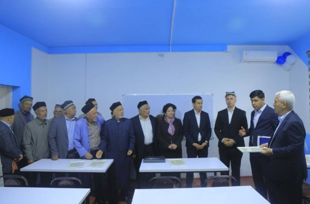 O‘quv markazi mahalla ahlini xursand qildi