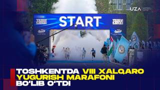 VIII Toshkent xalqaro marafoni bo‘lib o‘tdi
