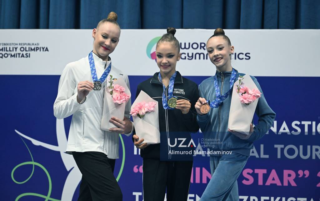 Бадиий гимнастика: “Ёрқин юлдузча” халқаро турнири давом этмоқда