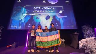 Ўзбекистон жамоаси "Act In Space" хакатонида 2-ўринни қўлга киритди