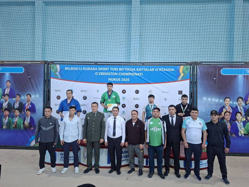 Белбоғли кураш: Нукусда Ўзбекистон чемпионлари аниқланди
