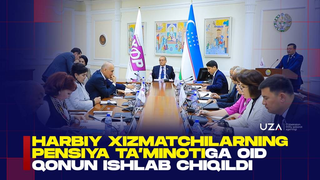 Harbiy xizmatchilarning pensiya ta’minotiga oid qonun ishlab chiqildi (+video)