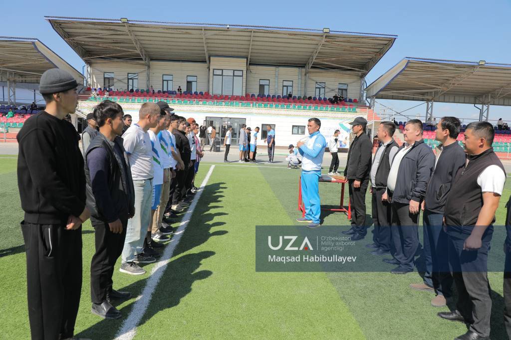 Мусобақаларда ёшлар фаол