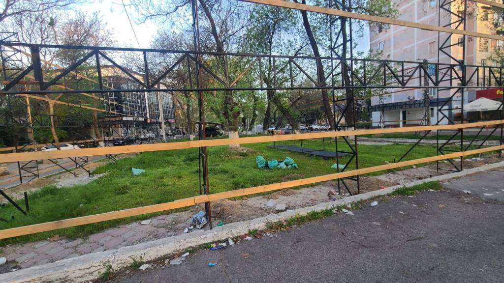 Сенатор сўрови: Чилонзорда дарахтлар кесилишининг олди олинадими?