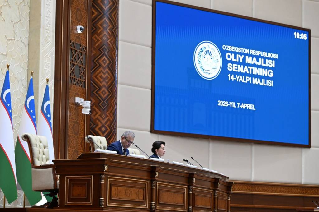 Senatning o‘n to‘rtinchi yalpi majlisi boshlandi