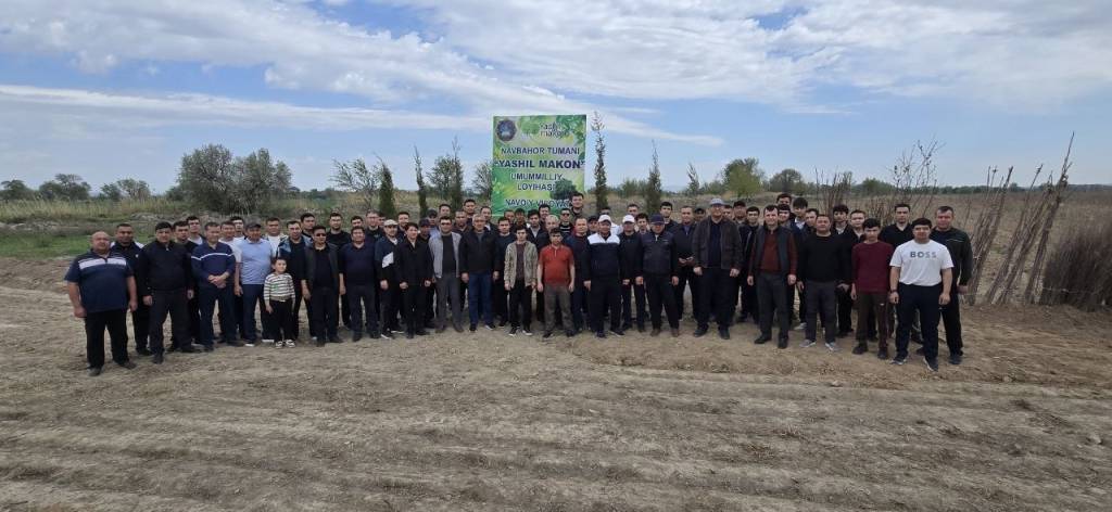 Судьялар кўчат ўтқазишди