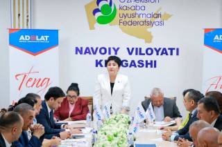 “Adolat” SDP Navoiy viloyat Kengashiga rais saylandi
