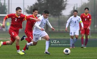 Ўзбекистон U-16 терма жамоаси турнирни ғалаба билан бошлади