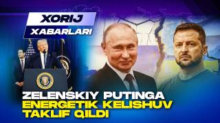 Зеленский Путинга энергетик келишув таклиф қилди (+видео)