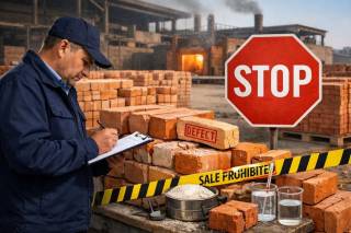 Сифатсиз қурилиш материаллари ишлаб чиқарган корхона аниқланди