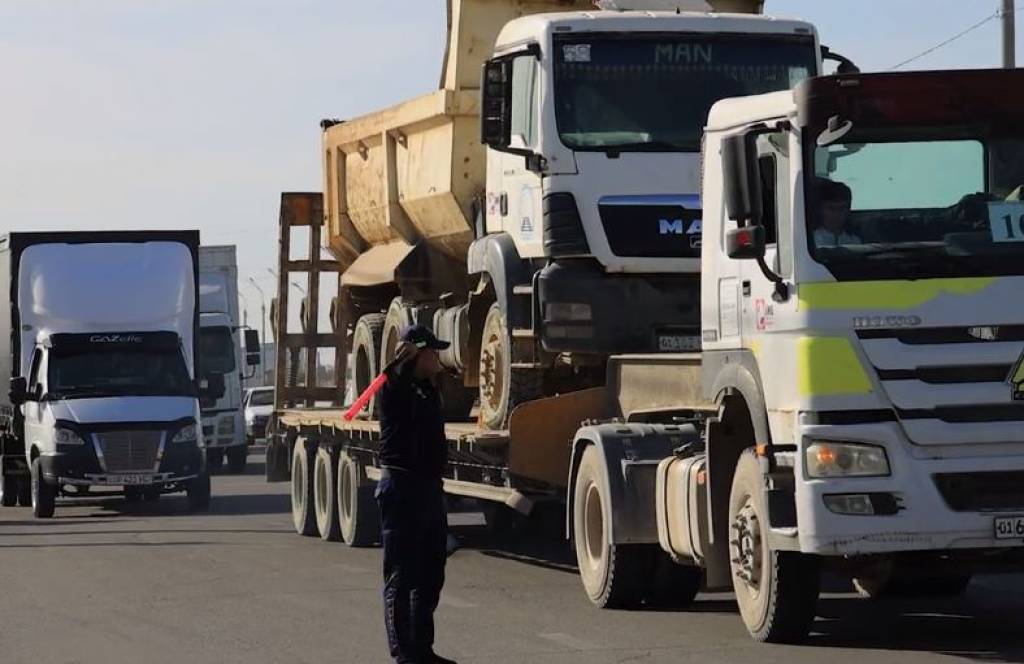 Юк автомобилларининг вазн ва ҳажм меъёрларига риоя қилиниши назорат қилинмоқда