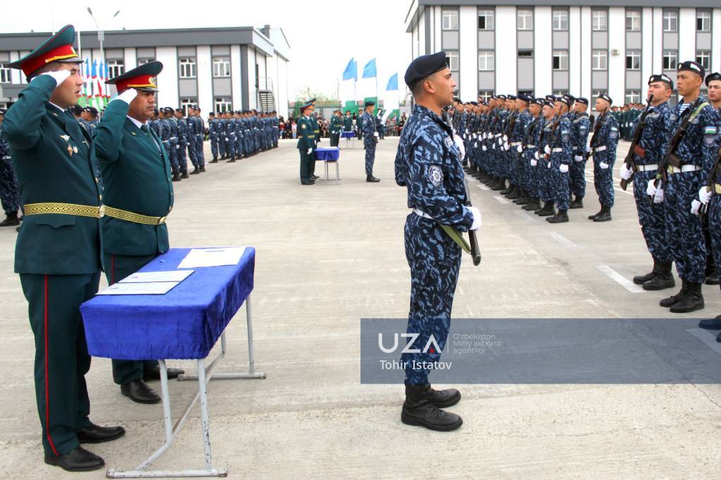 Askarlar Vatanga qasamyod qildi