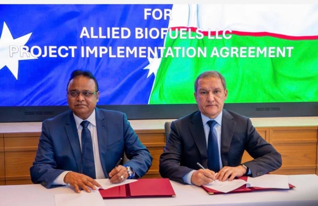 В Узбекистане реализуют проект по производству устойчивого авиационного топлива