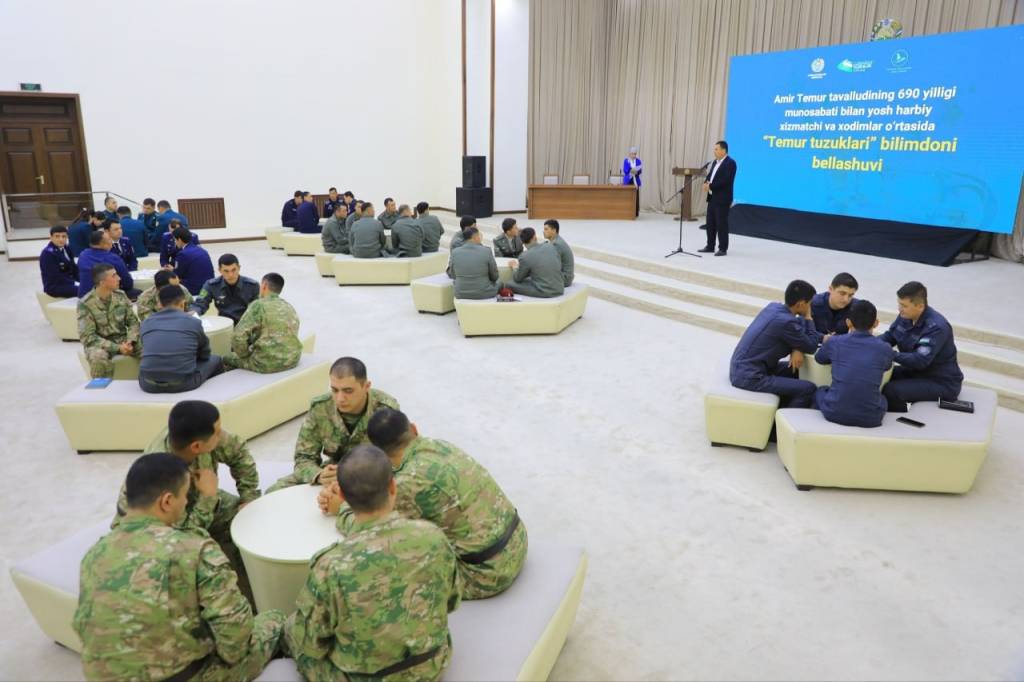 “Темур тузуклари билимдони” танлови ўтказилди