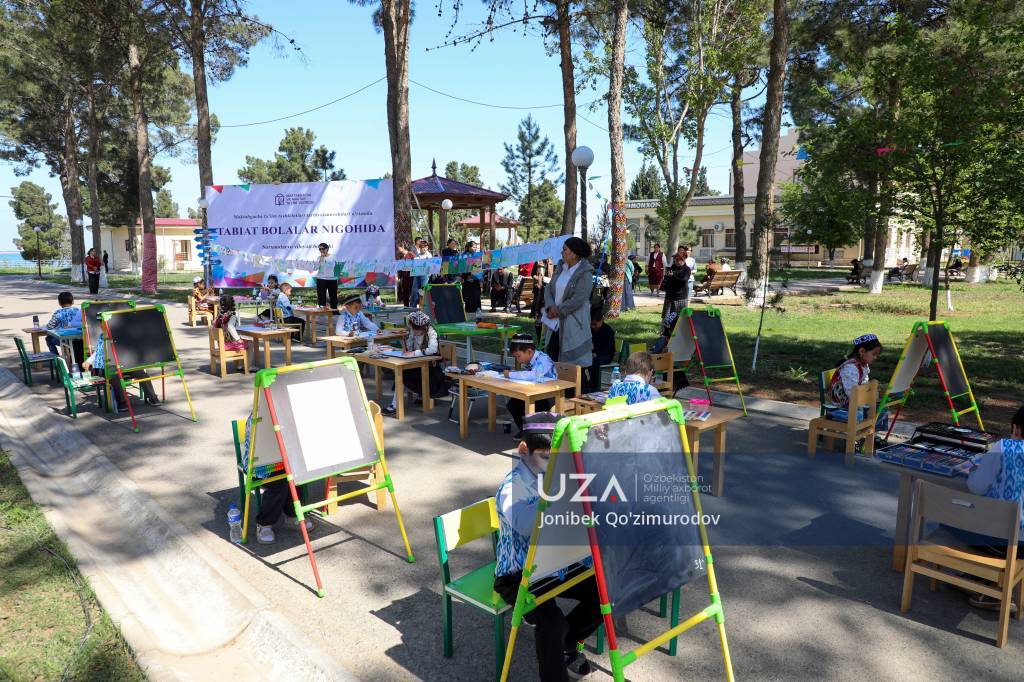 Табиат болалар нигоҳида