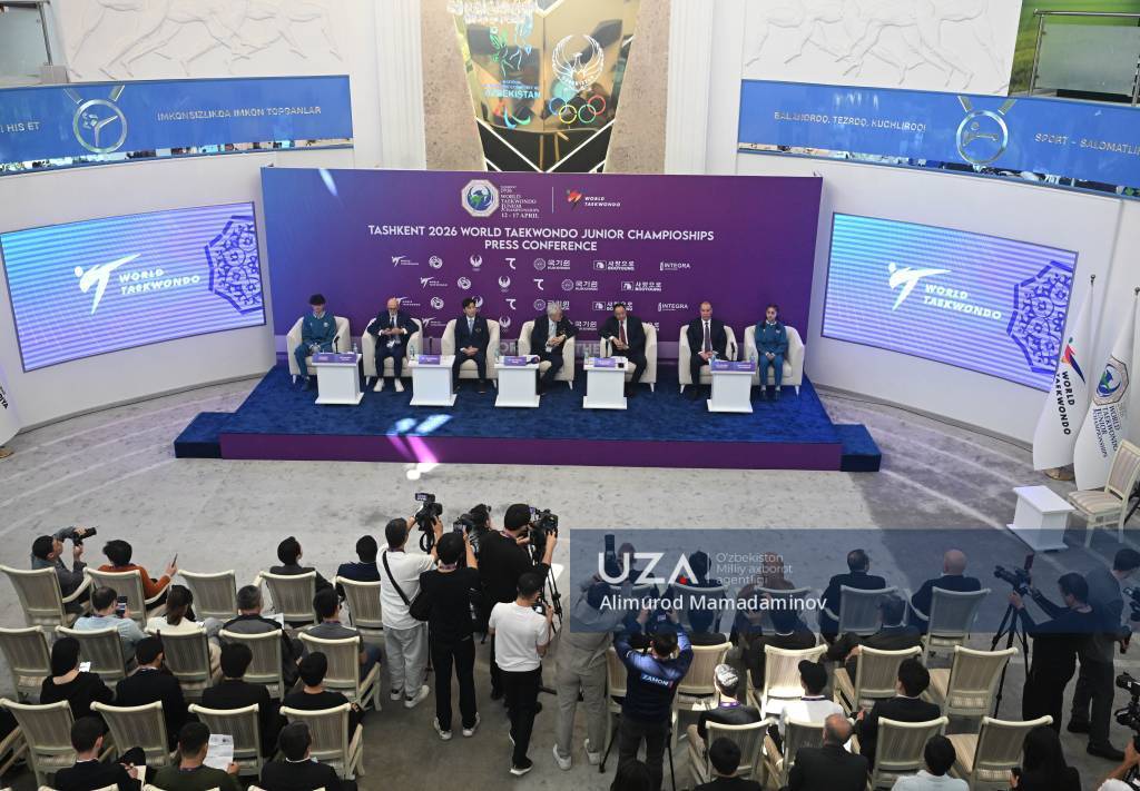 Пресс-конференция, посвященная чемпионату мира по таэквондо