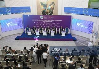 Пресс-конференция, посвященная чемпионату мира по таэквондо