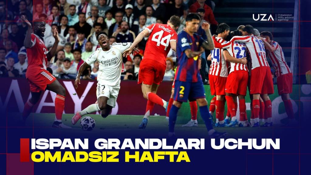 Futbol bo‘yicha Yevropa chempionlar ligasining 1/4 final bosqichidan o‘rin olgan barcha uchrashuv o‘z yakuniga yetdi (+video)