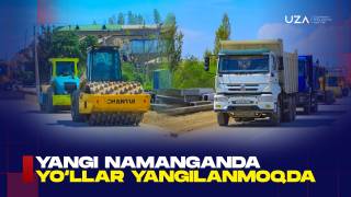 Шимолий айланма йўлида таъмирлаш ишлари фаол давом этмоқда (+видео)