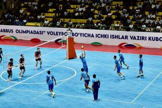 Волейболчи ёшлар “Ички ишлар вазири кубоги”да куч синашади