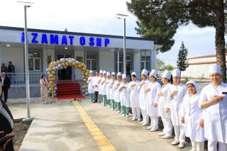 Замонавий тиббиёт маскани фойдаланишга топширилди