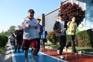 Institutning “Sport kuni”da barcha faol qatnashdi