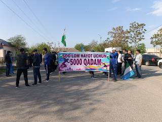 Саломатликка элтувчи 5000 қадам