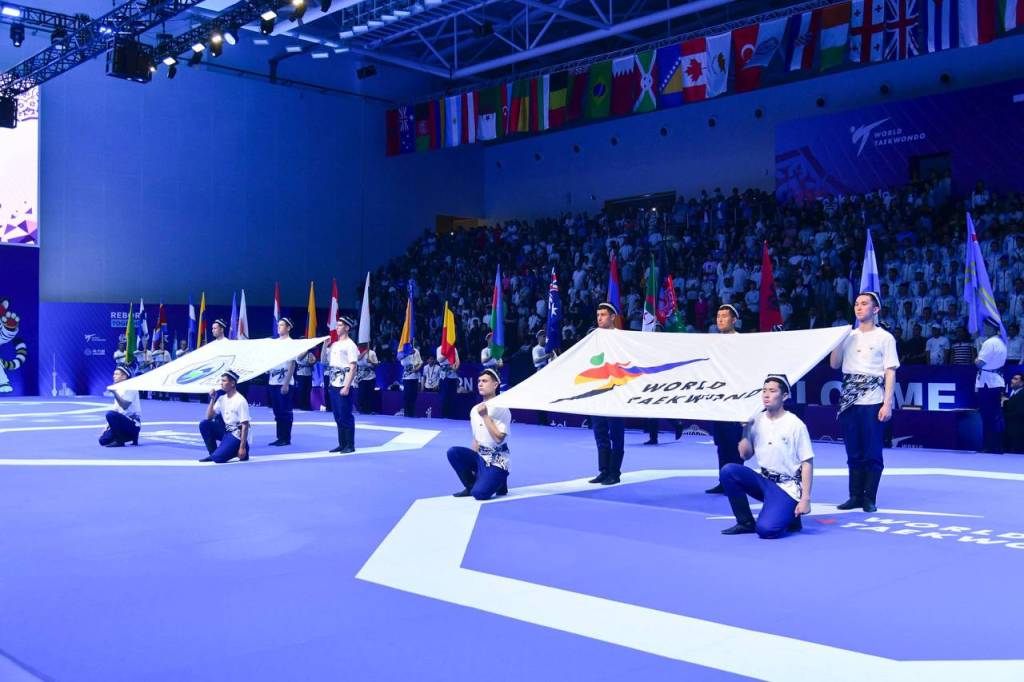 Таэквондо WT: ёшлар ўртасидаги жаҳон чемпионати очилиш маросими ўтказилди