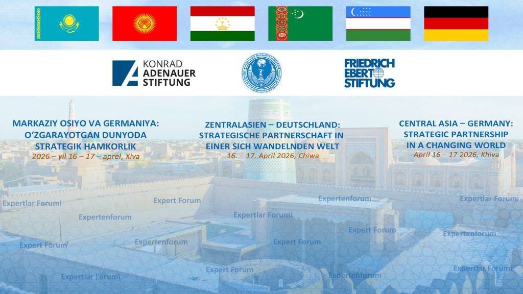 Khiwa ist Gastgeber des Zentralasien-Deutschland-Expertenforums: „Strategische Partnerschaft in einer sich wandelnden Welt“