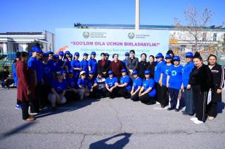 Навоийда оммавий югуриш марафони ўтказилди