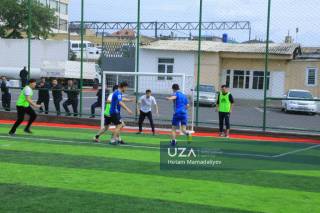 Наманганда ёшлар ўртасида мини-футбол мусобақаси ўтказилди