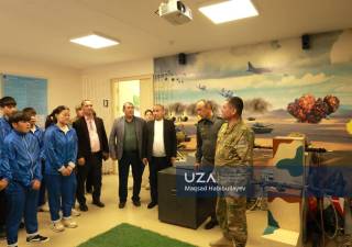 Нукус гарнизонида замонавий ҳарбий техника намойиш этилди